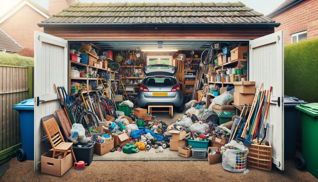 Junk Filled Garage