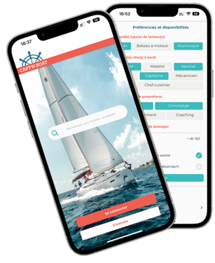 application mobile captnboat