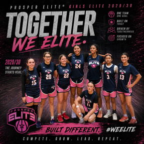 5th Grade girls stand tall looking tough #WeAreProsperElite