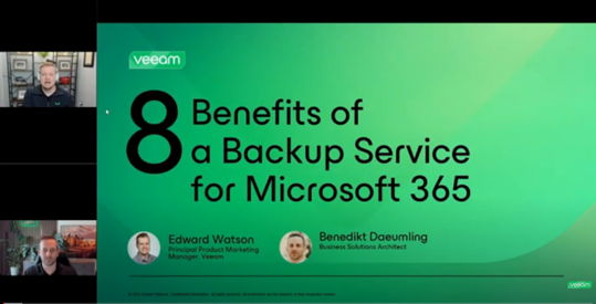 8 Benefits of a Backup Service for Microsoft 365