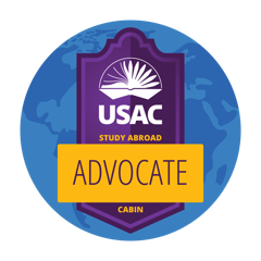 USAC giving level badge: Advocate, Upgrade Cabin