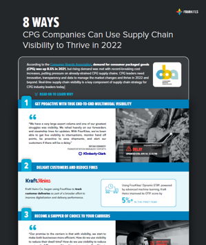 Infographic: 8 Ways CPG Companies Can Use Supply Chain Visibility to ...