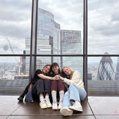 Three women in London