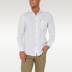 White Linen Shirt