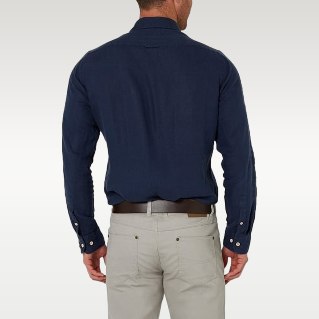 Back Linen Shirt