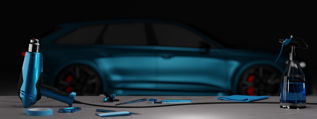 Ansicht Folienbeklebung Car Wrapping