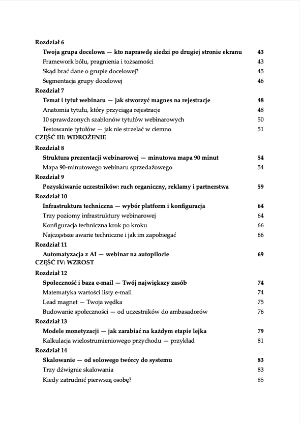 Spis treści — strona 2