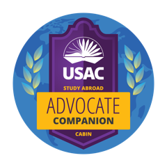 USAC giving level badge: Advocate, Companion Cabin