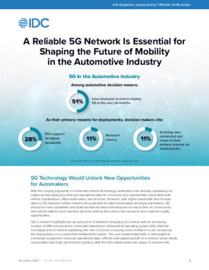 A Reliable 5G Network is Essential for Shaping the Future of Mobility ...
