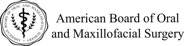 American board of oral and maxillofacial surgery badge