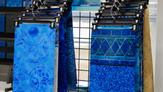 New vinyl liner pattern and finish installed in a Delaware pool