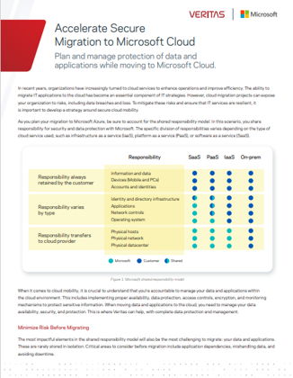 Plan and manage protection while moving workloads to Microsoft Azure Cloud