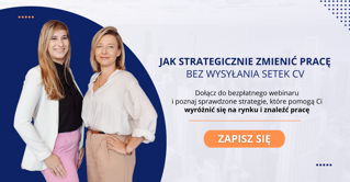 Bezpłatny webinar | Jak znaleźć pracę bez wysyłania setek CV