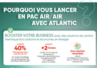Atlantic lance une nouvelle formation pour les installateurs qui veulent se lancer en PAC Air/Air